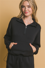 Load image into Gallery viewer, 1/4 ZIP SWEATSHIRT
