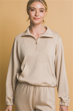 Load image into Gallery viewer, 1/4 ZIP SWEATSHIRT