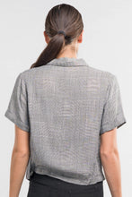 Load image into Gallery viewer, PLAID TWIST FRONT TOP
