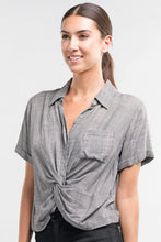 Load image into Gallery viewer, PLAID TWIST FRONT TOP
