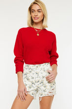 Load image into Gallery viewer, HIGH RISE FLORAL PRINT SHORTS

