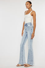 Load image into Gallery viewer, ACID WASH FLARE DENIM
