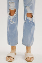 Load image into Gallery viewer, BUSTED KNEE STRAIGHT DENIM
