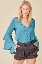 Load image into Gallery viewer, BLUE BELL BODYSUIT
