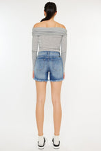 Load image into Gallery viewer, HIGH RISE FRAY HEM SHORTS
