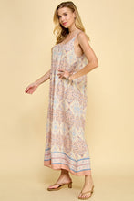 Load image into Gallery viewer, BOHO BORDER MAXI DRESS
