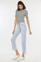 Load image into Gallery viewer, ACID WASH SLIM STRAIGHT DENIM
