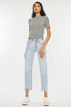 Load image into Gallery viewer, ACID WASH SLIM STRAIGHT DENIM
