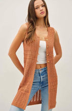 Load image into Gallery viewer, CROCHET MIDI DUSTER
