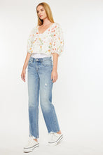 Load image into Gallery viewer, MIDRISE TRUE STARIGHT DENIM
