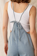 Load image into Gallery viewer, LT. WASH DENIM JUMPSUIT
