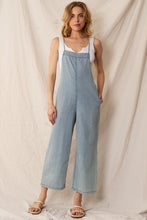 Load image into Gallery viewer, LT. WASH DENIM JUMPSUIT
