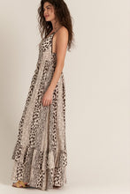 Load image into Gallery viewer, MULTI LEOPARD PRINT MAXI DRESS
