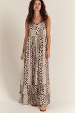 Load image into Gallery viewer, MULTI LEOPARD PRINT MAXI DRESS
