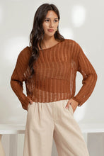 Load image into Gallery viewer, CROCHET BREEZE PULLOVER
