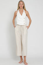 Load image into Gallery viewer, SAND LINEN PANTS
