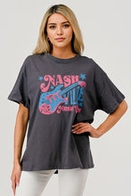 Load image into Gallery viewer, NEON NASHVILLE GRAPHIC TEE
