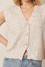 Load image into Gallery viewer, CONFETTI SWEATER VEST

