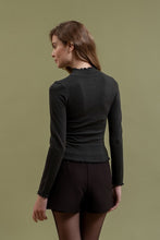 Load image into Gallery viewer, LETTUCE TRIM KNIT TOP
