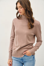 Load image into Gallery viewer, CLASSIC COMFORT MOCK NECK SWEATER
