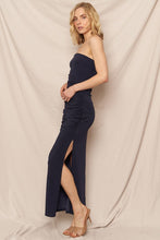 Load image into Gallery viewer, NAVY GLITTER TUBE MAXI

