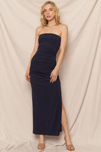 Load image into Gallery viewer, NAVY GLITTER TUBE MAXI
