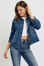 Load image into Gallery viewer, RELAXED FIT DENIM JACKET
