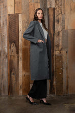 Load image into Gallery viewer, CHARCOAL PEA COAT
