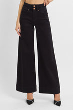 Load image into Gallery viewer, HIGH RISE ANKLE WIDE DOUBLE BUTTON JEANS
