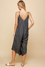 Load image into Gallery viewer, THE EVERY DAY LUXE CHARCOAL JUMPSUIT
