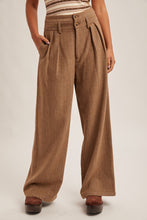 Load image into Gallery viewer, High Waist Pintuck Wide Leg Pants
