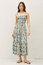 Load image into Gallery viewer, FLORAL PRINTED MAXI DRESS
