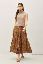 Load image into Gallery viewer, GOLDEN FIELD TIERED SKIRT
