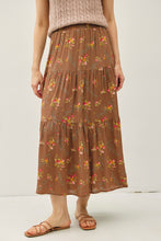 Load image into Gallery viewer, GOLDEN FIELD TIERED SKIRT
