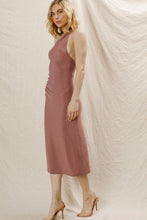 Load image into Gallery viewer, SHIMMER BLUSH BODYCON DRESS
