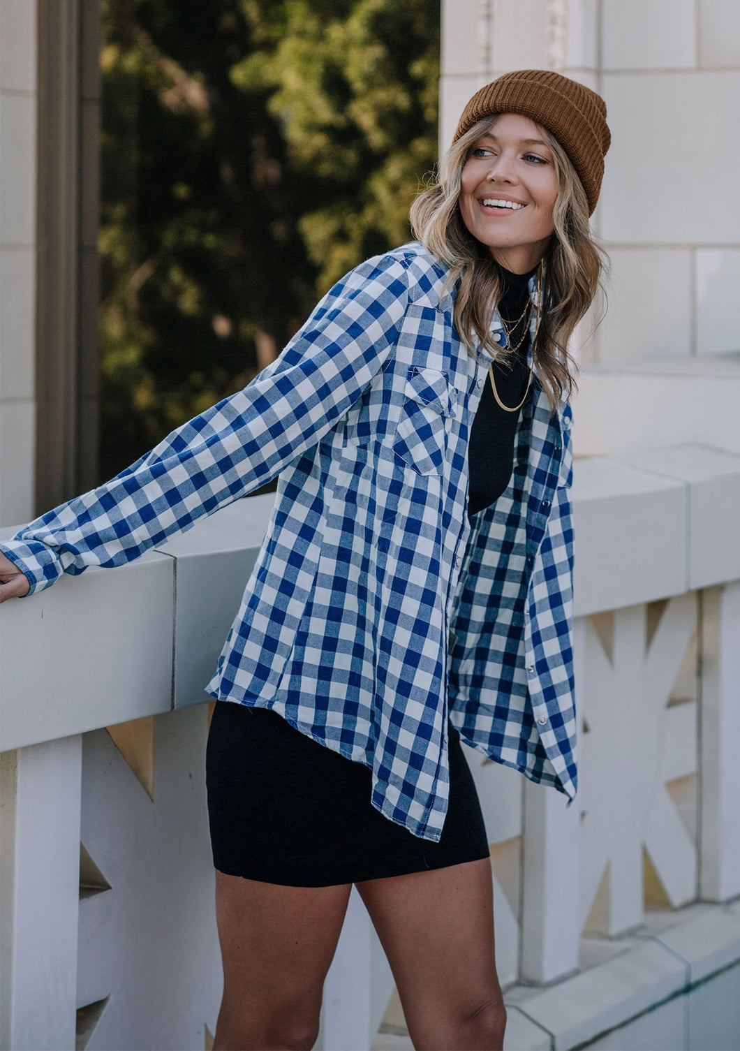 HARPER CHECKERED FLANNEL