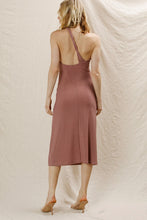 Load image into Gallery viewer, SHIMMER BLUSH BODYCON DRESS

