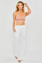 Load image into Gallery viewer, COTTON EYELET BRALETTE
