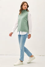 Load image into Gallery viewer, SPRUCE TURTLENECK SWEATER VEST
