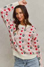 Load image into Gallery viewer, BLOOM &amp; BOW SWEATER TOP
