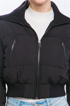 Load image into Gallery viewer, CROPPED PUFFER JACKET
