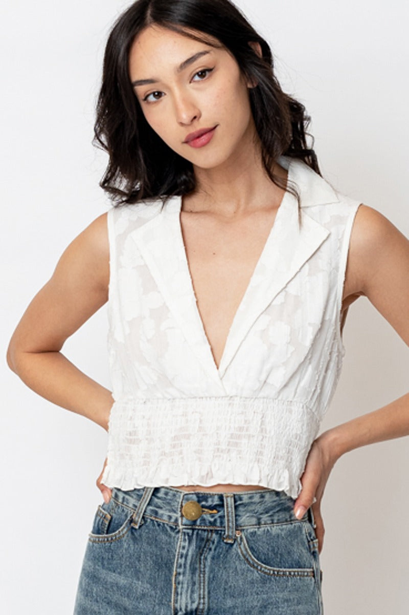 COLLARD TOP