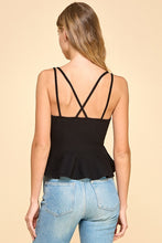 Load image into Gallery viewer, PEPLUM TANK
