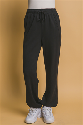 CINCHED CUFF SWEATPANTS