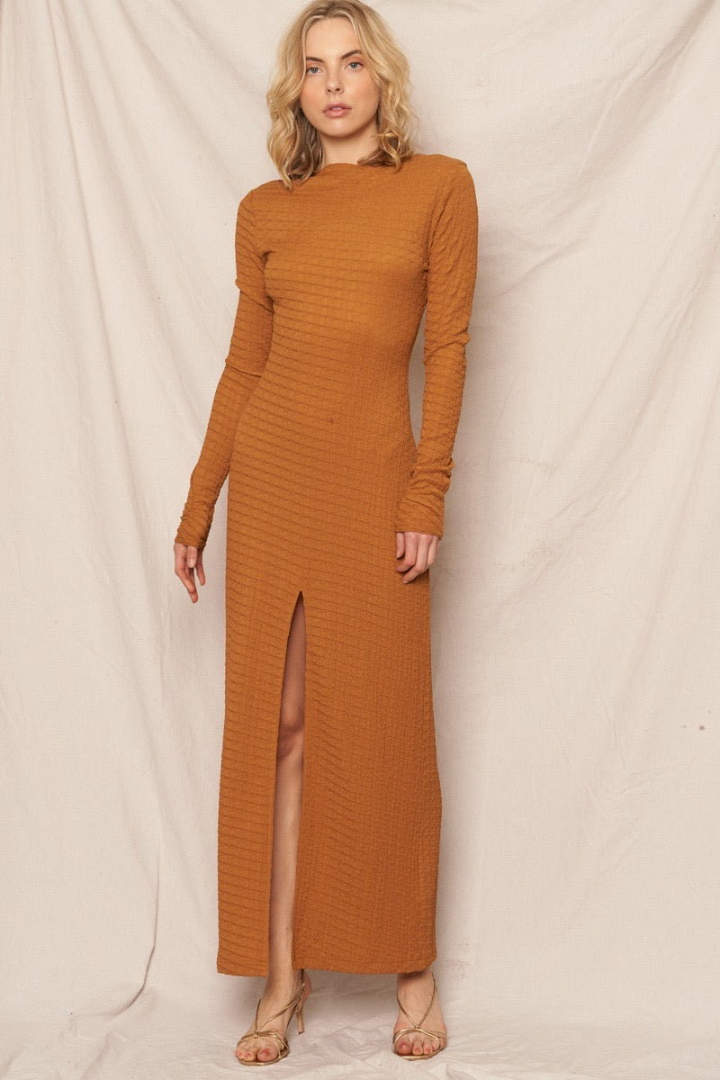 MOCHA CUT OUT MAXI