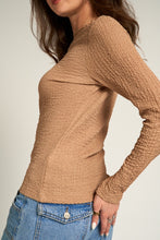 Load image into Gallery viewer, ESPRESSO CHIC LONG SLEEVE TOP
