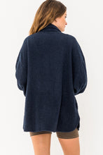Load image into Gallery viewer, MIDNIGHT NAVY OVERSIZED JACKET
