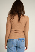 Load image into Gallery viewer, ESPRESSO CHIC LONG SLEEVE TOP
