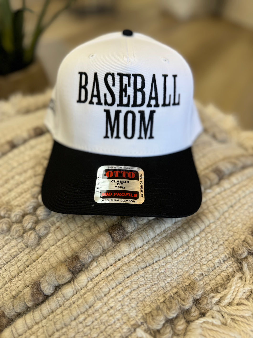 BASEBALL MOM S/S HAT