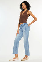Load image into Gallery viewer, SONIA MID RISE STRAIGHT LEG DENIM
